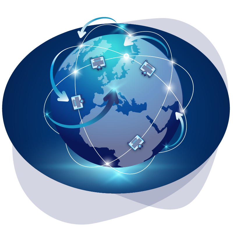 Remote maritime certificate issuance from anywhere in the world