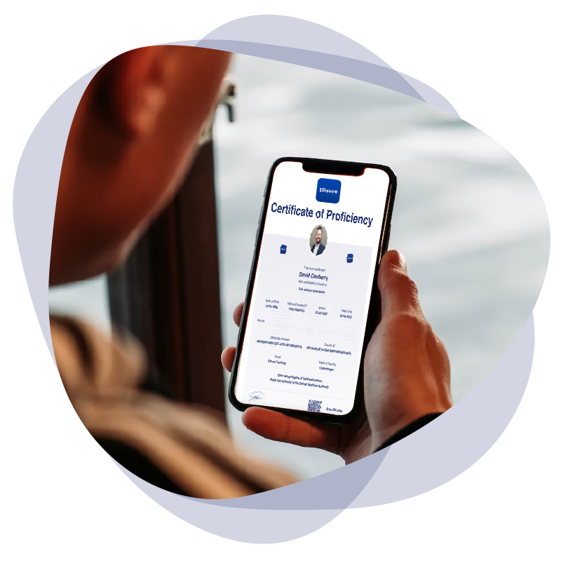 Maritime certificate QR verification — port state control check